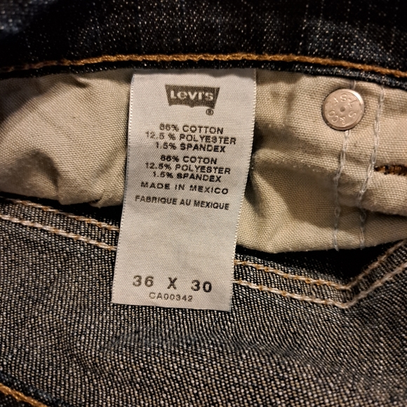 Men's Levis Original Jeans - Picture 4 of 7